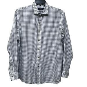 Polo Ralph Lauren Shirt men’s size XL 
long sleeve, button up 
white/blue check
